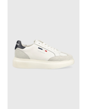 U.S. Polo Assn. sneakersy skórzane CARDI kolor biały CARDI012D