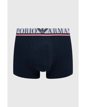 Emporio Armani Underwear bokserki męskie kolor granatowy