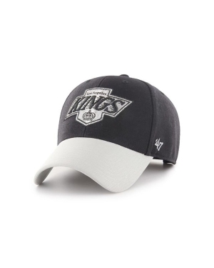 47brand czapka NHL Vintage LA Kings kolor czarny z aplikacją