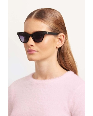 Chiara Ferragni okulary przeciwsłoneczne 1020/S damskie kolor czarny