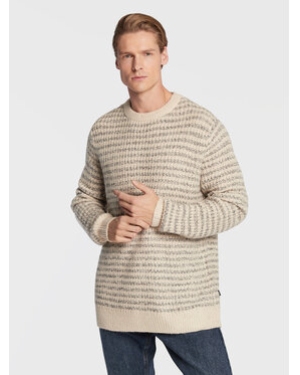 Casual Friday Sweter Karl 20504402 Beżowy Regular Fit