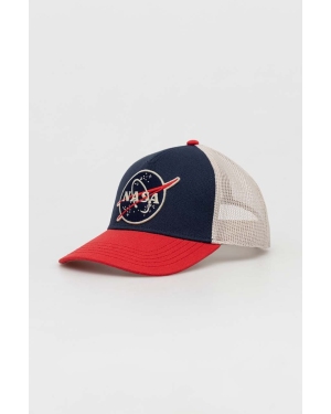 American Needle czapka z daszkiem NASA kolor granatowy wzorzysta