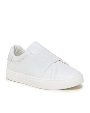 Calvin Klein Sneakersy Cupsole Slip On HW0HW01352 Biały
