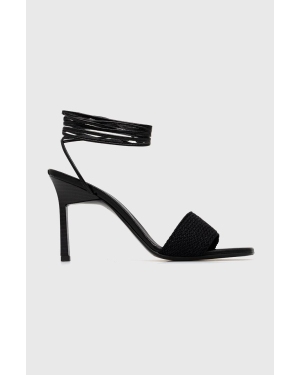 Calvin Klein sandały GEO STIL GLADI SANDAL 90HH kolor czarny HW0HW01467