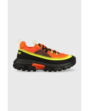 Caterpillar sneakersy skórzane RAIDER LACE SUPERCHARGED kolor pomarańczowy P111052
