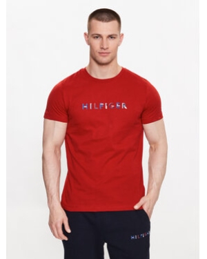 Tommy Hilfiger T-Shirt MW0MW31535 Czerwony Slim Fit