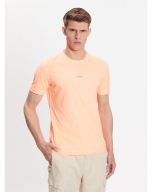 Boss T-Shirt 50477433 Pomarańczowy Regular Fit