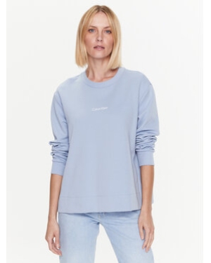 Calvin Klein Curve Bluza Inclu Micro Logo K20K205472 Niebieski Regular Fit