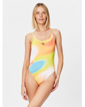 Calvin Klein Swimwear Strój kąpielowy KW0KW02086 Kolorowy