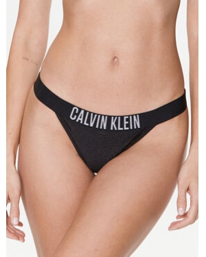 Calvin Klein Swimwear Dół od bikini KW0KW02019 Czarny