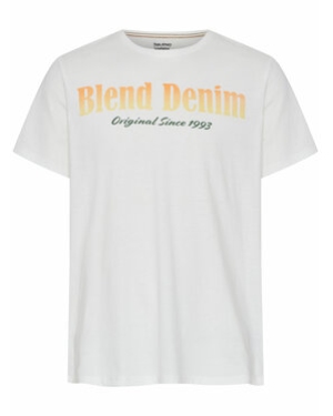 Blend T-Shirt 20715332 Biały Regular Fit