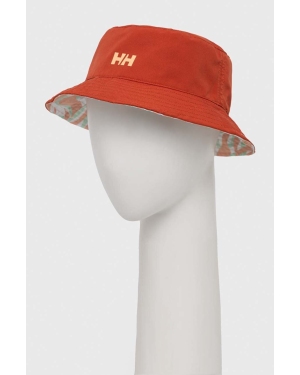 Helly Hansen kapelusz dwustronny kolor pomarańczowy