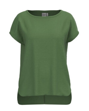 ICHI T-Shirt 20109945 Zielony Regular Fit