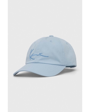 Karl Kani czapka z daszkiem kolor niebieski wzorzysta