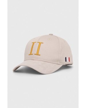 Les Deux czapka z daszkiem kolor beżowy z aplikacją
