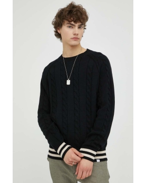 Les Deux sweter bawełniany kolor czarny