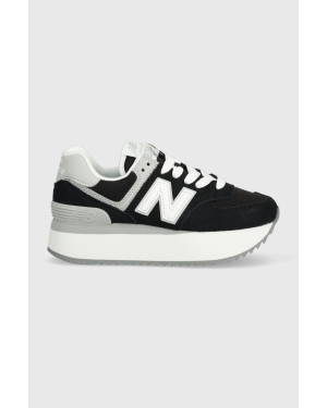 New Balance sneakersy WL574ZSA kolor czarny