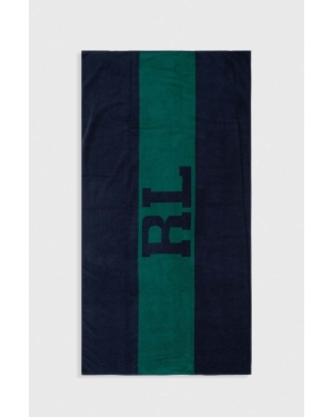 Ralph Lauren ręcznik bawełniany kolor granatowy