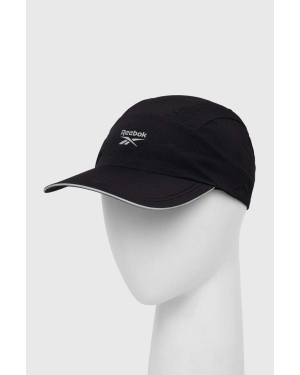 Reebok czapka z daszkiem One Series kolor czarny z nadrukiem
