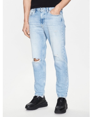Calvin Klein Jeans Jeansy J30J322815 Niebieski Taper Fit