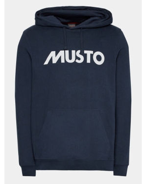 Musto Bluza Logo 82446 Granatowy Regular Fit