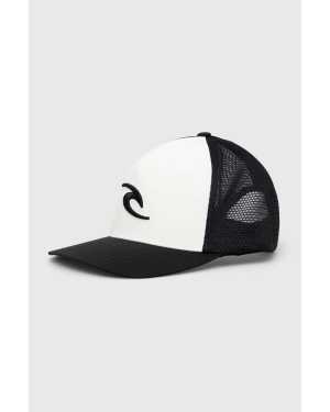 Rip Curl czapka kolor biały z aplikacją