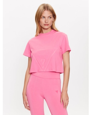 Guess T-Shirt Adele V2YI06 K8HM0 Różowy Boxy Fit