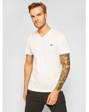 Lacoste T-Shirt TH2036 Biały Regular Fit