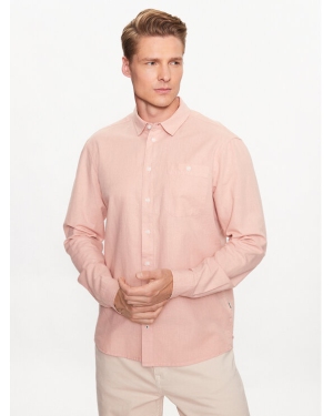 Blend Koszula 20715153 Różowy Regular Fit