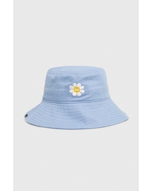 Vans kapelusz bawełniany kolor niebieski bawełniany