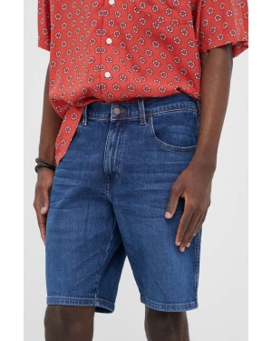 Wrangler szorty jeansowe Texas męskie kolor granatowy