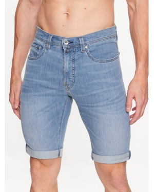 Pierre Cardin Szorty jeansowe 34520/000/8069 Niebieski Regular Fit