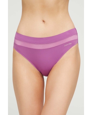 Calvin Klein Underwear figi kolor fioletowy