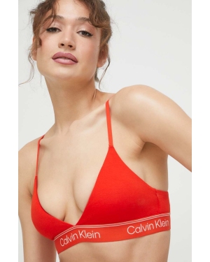 Calvin Klein Underwear biustonosz kolor czerwony wzorzysty