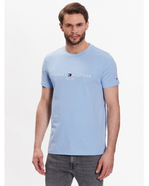 Tommy Hilfiger T-Shirt Logo MW0MW11797 Niebieski Slim Fit