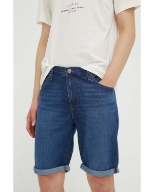 Lee szorty jeansowe męskie kolor granatowy