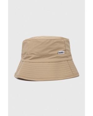 Rains kapelusz 20010 Bucket Hat kolor beżowy 20010.24-24Sand
