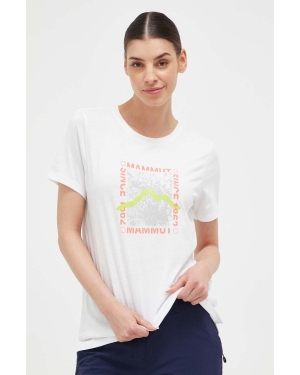 Mammut t-shirt sportowy Core kolor biały