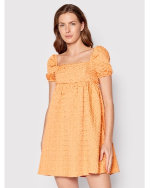 Glamorous Sukienka codzienna GC0572 Pomarańczowy Regular Fit