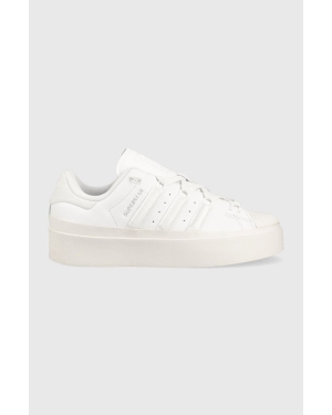 adidas Originals sneakersy skórzane Superstar Bonega kolor biały