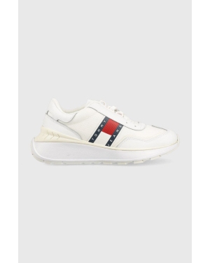 Tommy Jeans sneakersy Fashion Retro Run kolor biały