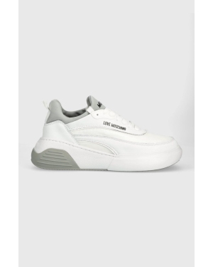 Love Moschino sneakersy kolor biały JA15845G0GIO510A