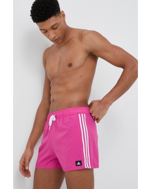 adidas Performance szorty kąpielowe kolor różowy
