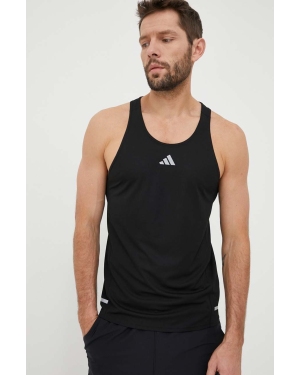 adidas Performance t-shirt do biegania Own the Run kolor czarny