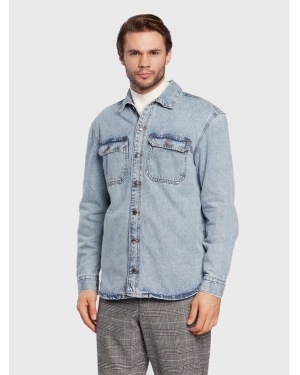 Redefined Rebel Koszula jeansowa Nixon 214089 Niebieski Regular Fit