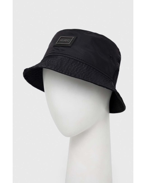 HUGO kapelusz kolor czarny