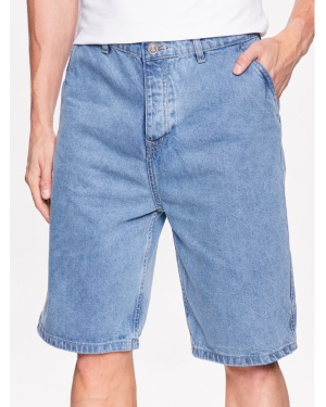 Brave Soul Szorty jeansowe MSRT-BURROW Granatowy Regular Fit