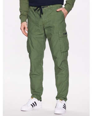 Aeronautica Militare Spodnie materiałowe 231PA1515CT3070 Zielony Regular Fit