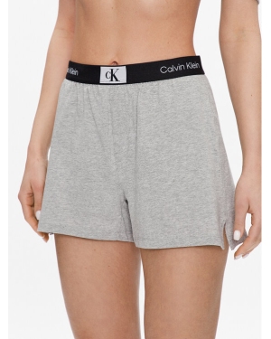 Calvin Klein Underwear Szorty piżamowe 000QS6947E Szary Regular Fit