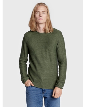 Solid Sweter 21104152 Zielony Regular Fit